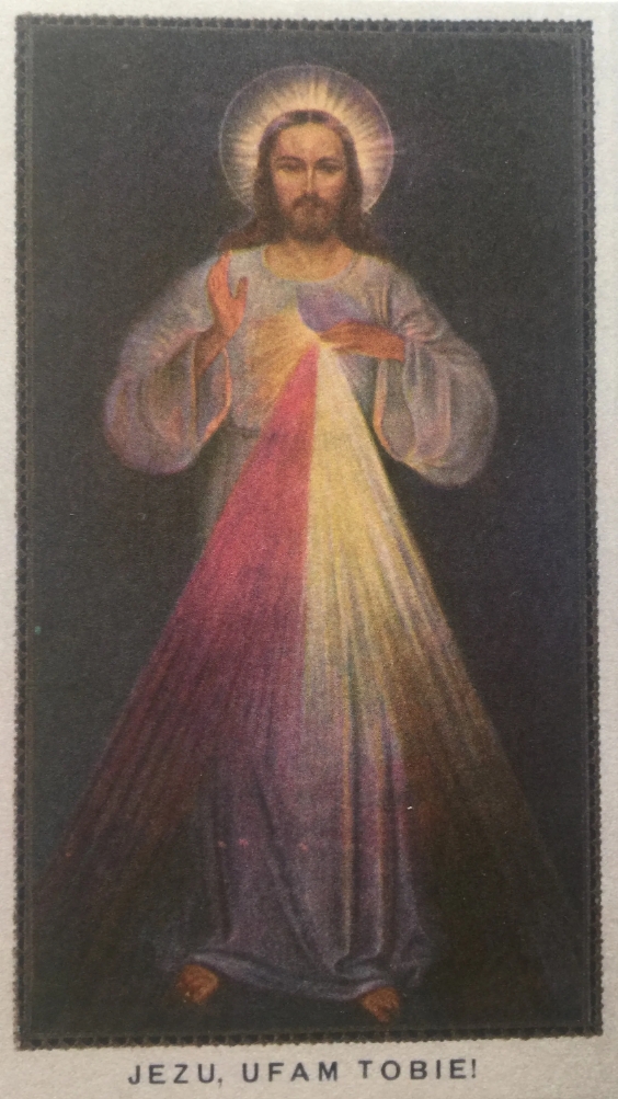 První obrazek s milosrdným Ježíšem září 1937.jpg